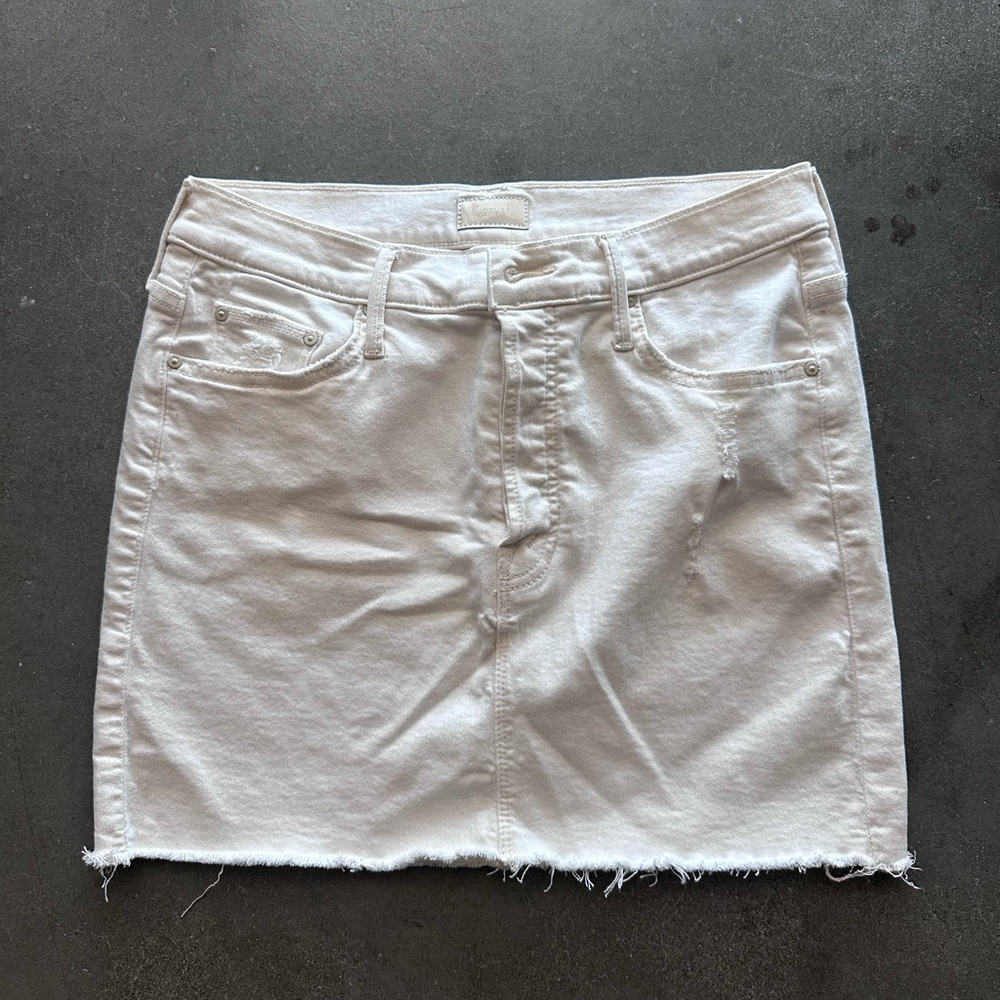 MOTHER Denim Skirt